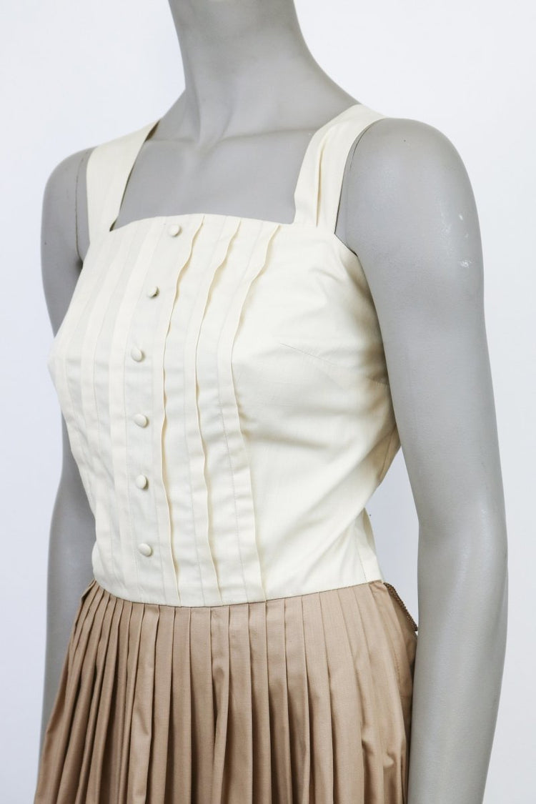 1950s Color Block Bolero Dress - Floria Vintage
