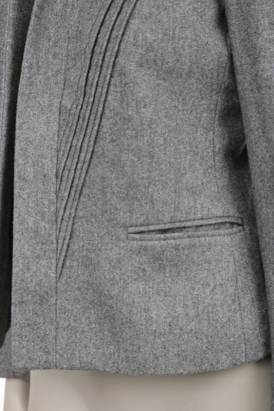 1980s Open Front Structured Blazer | Jacket | Floria Vintage