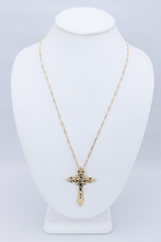 1981 Limited Edition Sarah Coventry Celebration Cross Necklace - Floria Vintage