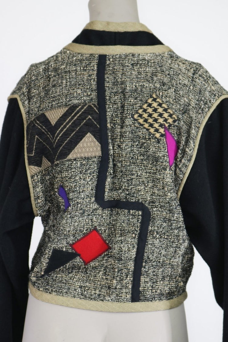 1990s Arty Designer Casual Jacket - Floria Vintage