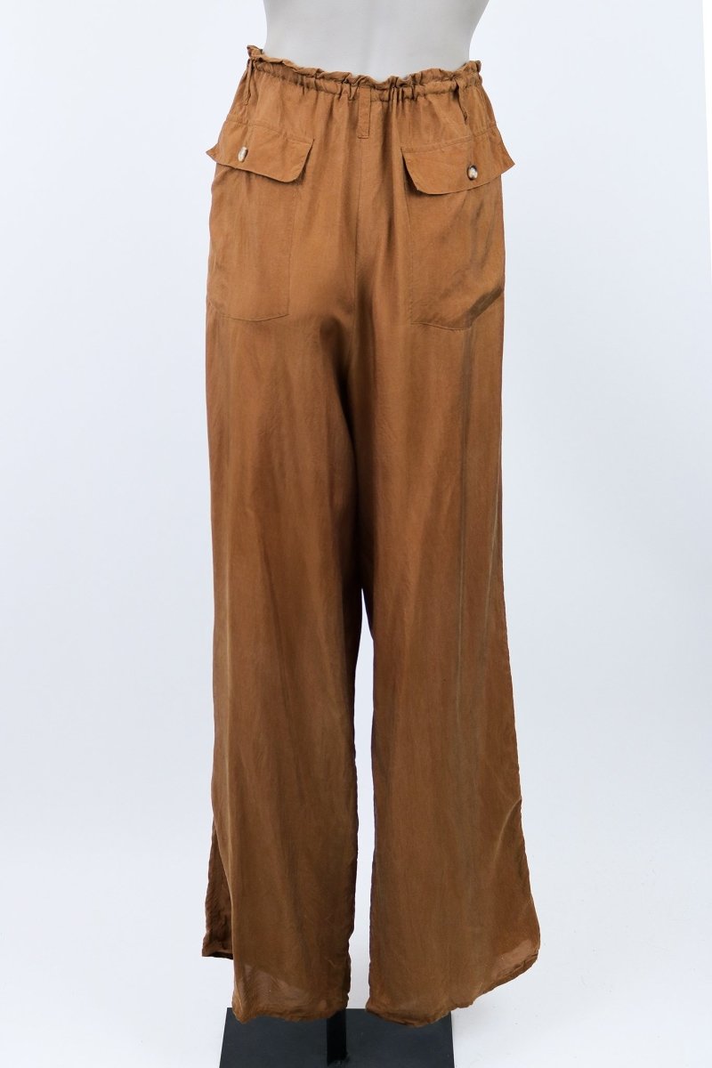 1990s Oversized Poet Blouse and Pants Set - Floria Vintage